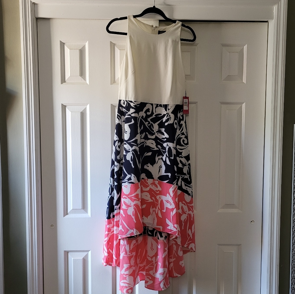 Vince Camuto asymmetrical dress